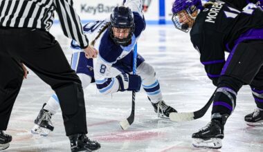 Maine Women's Hockey Triumphs Over Holy Cross With 2-1 Win