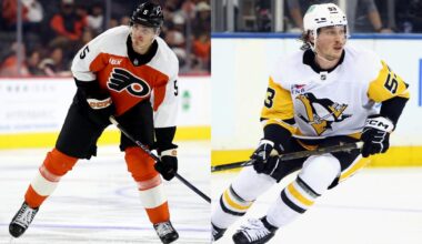 Flyers Trade Egor Zamula to Penguins for Philip Tomasino