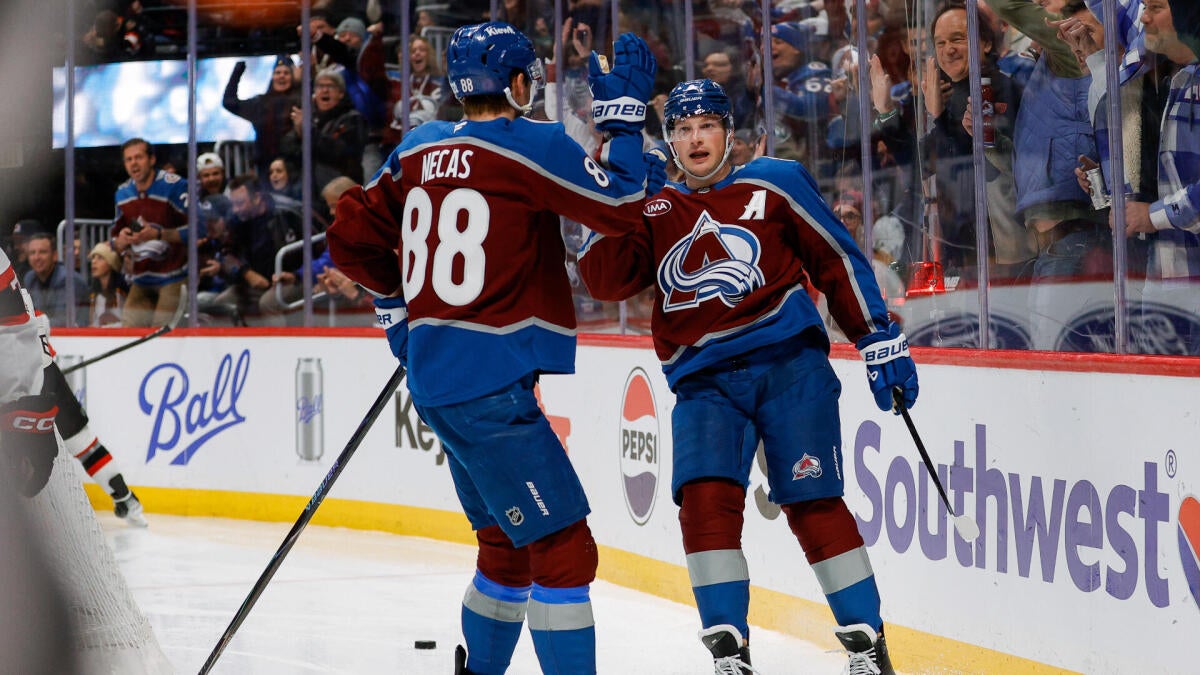 NHL power ratings: Avalanche show signs of slipping but still hold No. 1 spot