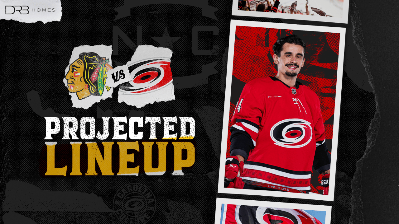 Projected Lineup: January 22 vs. Chicago