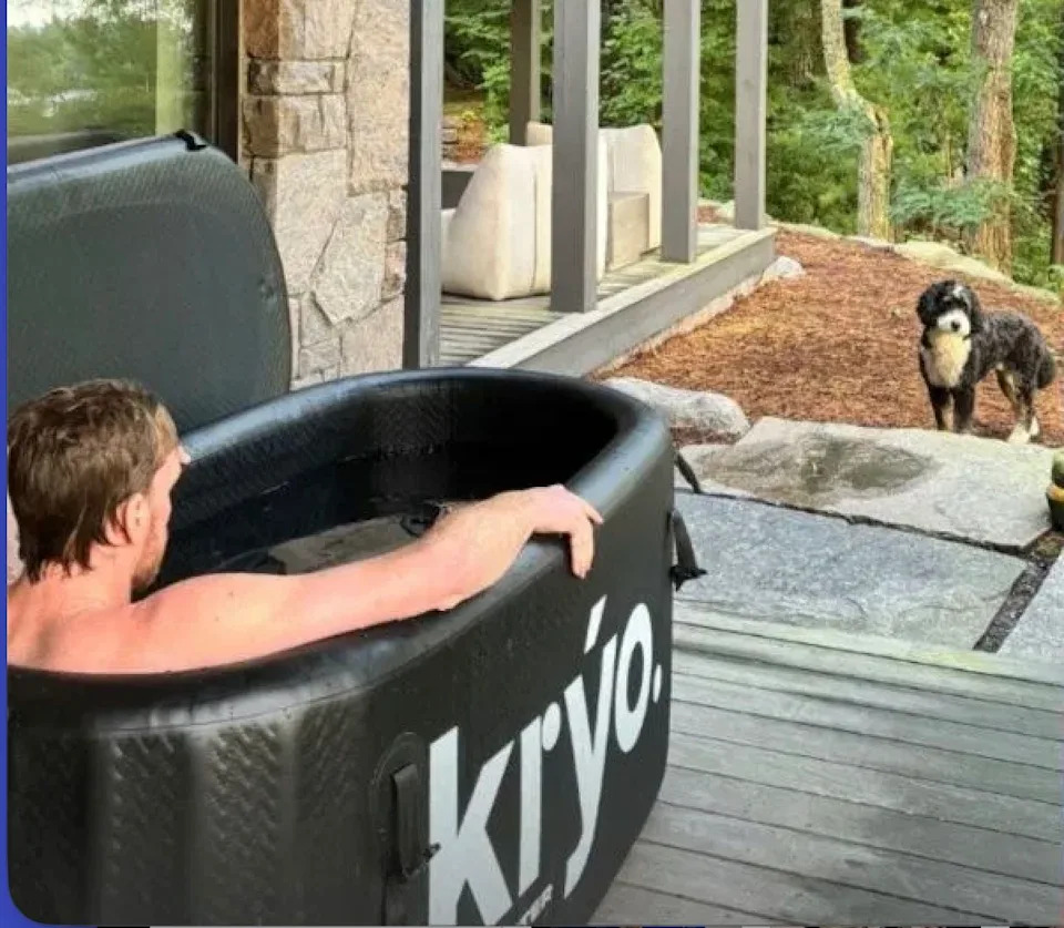 McDavid ice bath