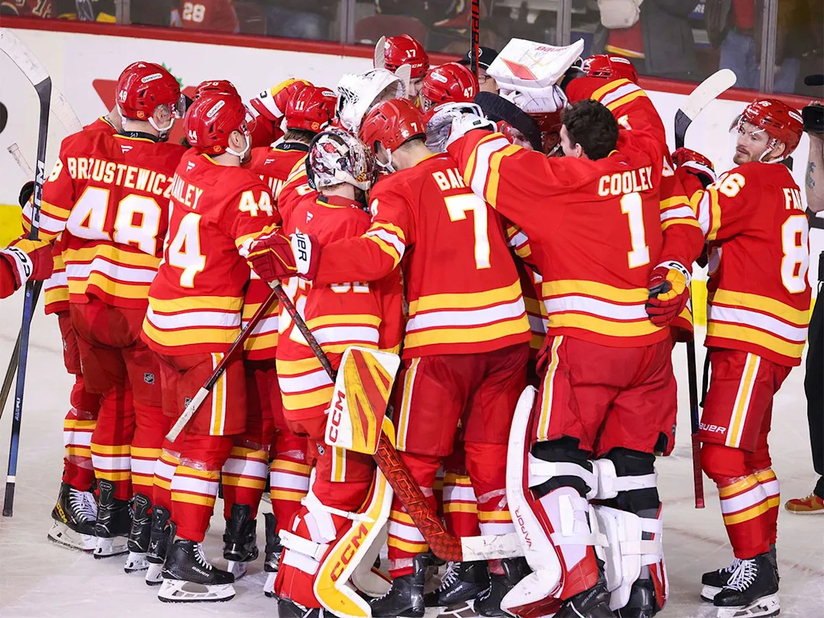 The Calgary Flames are halfway to … what exactly?