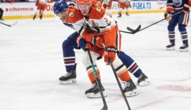 Ekholm, Edmonton Oilers edge Anaheim Ducks 7-4