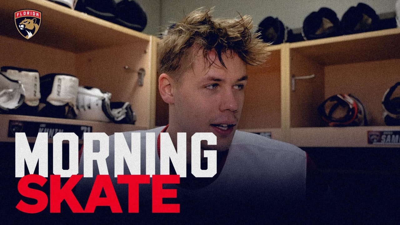 Morning Skate: Vilmanis 1/10/26 | Florida Panthers