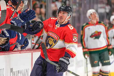 Brad Marchand's winning OT goal secures Minnesota Wild's 4-3 win over Florida Panthers