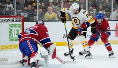 Hat trick from Caufield not enough as Canadiens fall to Bruins