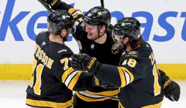 On big night, Bruins play their part