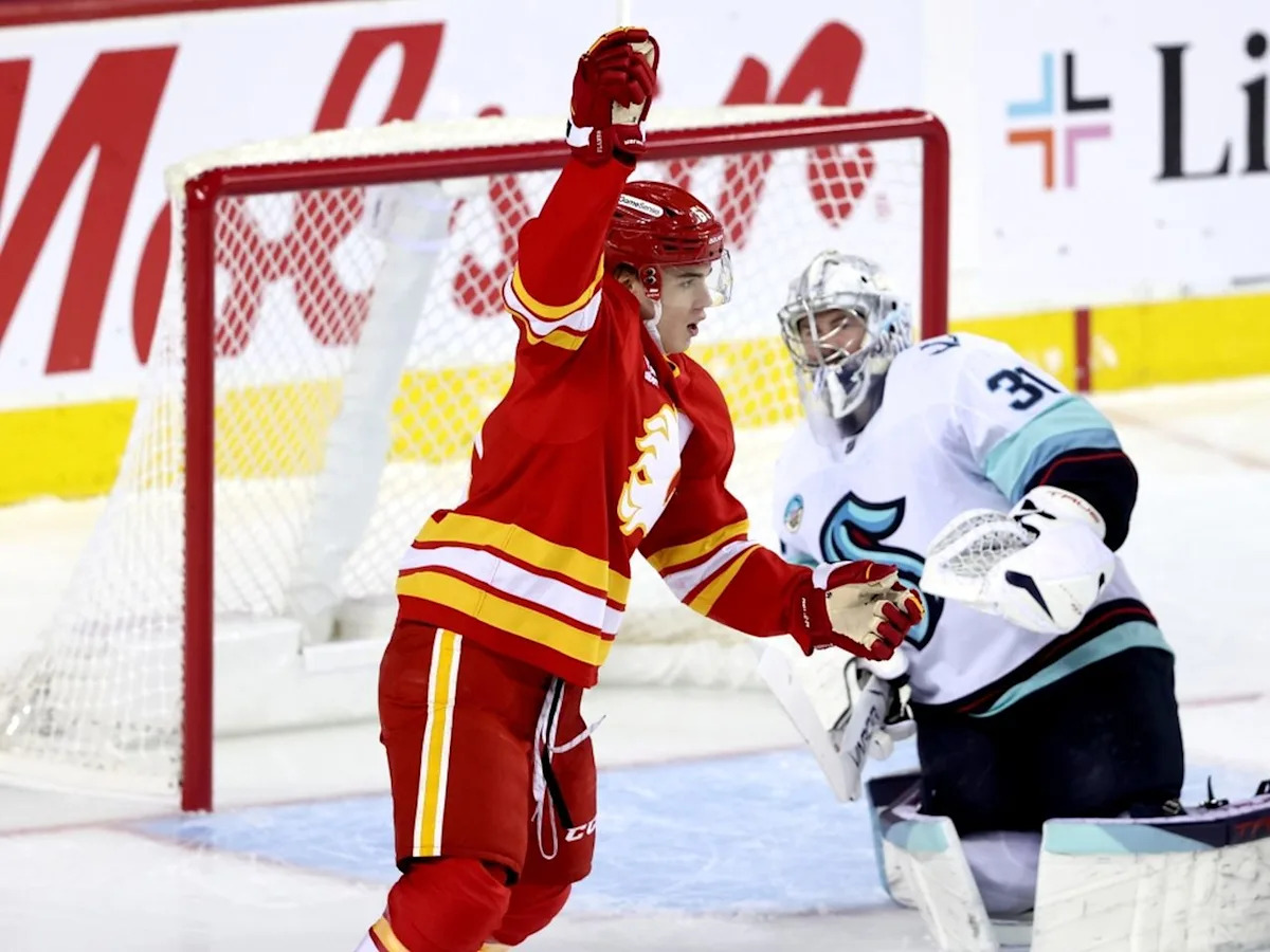 Top Flames prospect Matvei Gridin headed to AHL all-star game