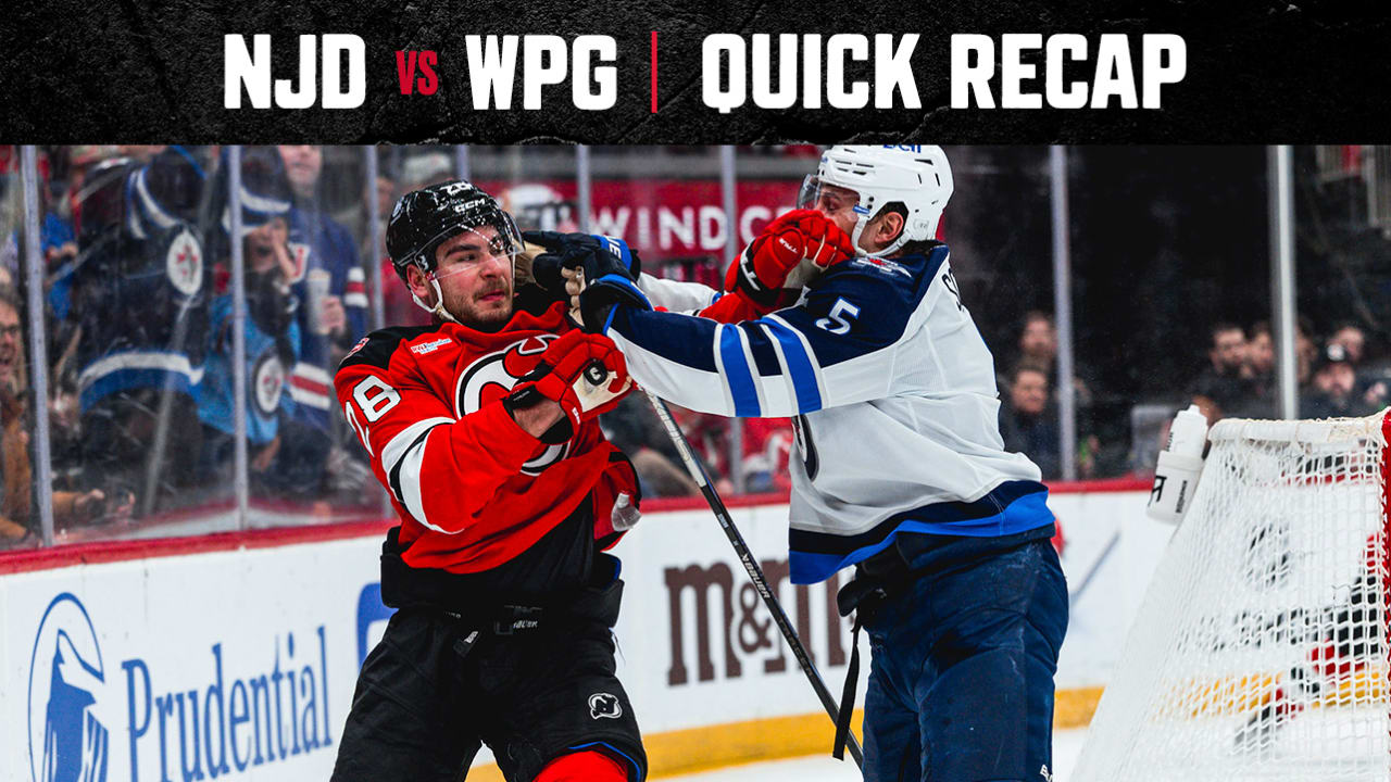 QUICK RECAP: Jets 4, Devils 3