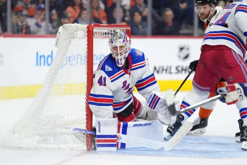NHL: New York Rangers at Philadelphia Flyers