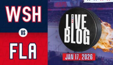 Live updates: Washington Capitals vs Florida Panthers at Capital One Arena on Pride Night