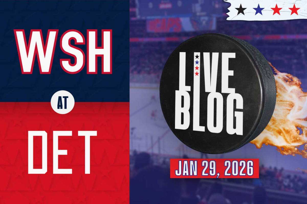 Live updates: Washington Capitals vs Detroit Red Wings at Little Caesars Arena