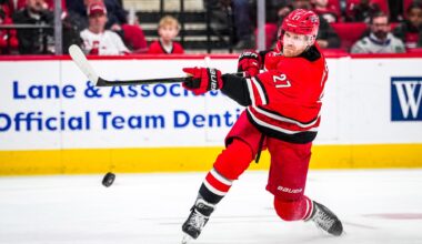 Ehlers' hat trick leads Hurricanes to 9-1 rout of Panthers