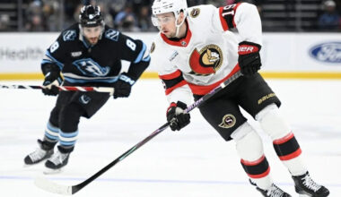 Ottawa Senators have another pointless effort in 3-1 loss to Utah Mammoth