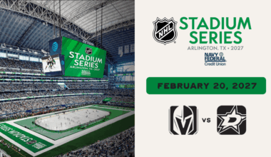 Dallas Stars to play Vegas Golden Knights in 2027 NHL Stadium Series