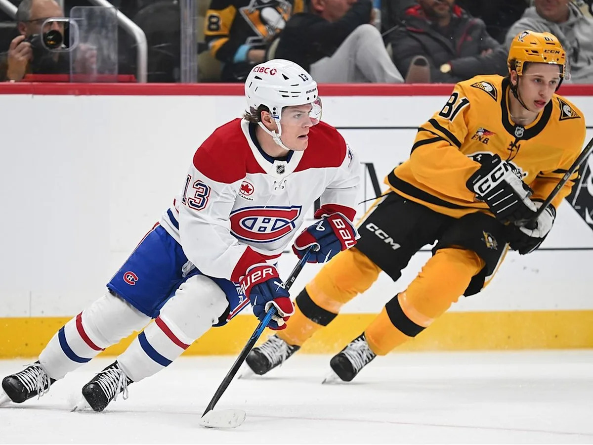 Canadiens' Cole Caufield, Lane Hutson left off U.S. Olympic team