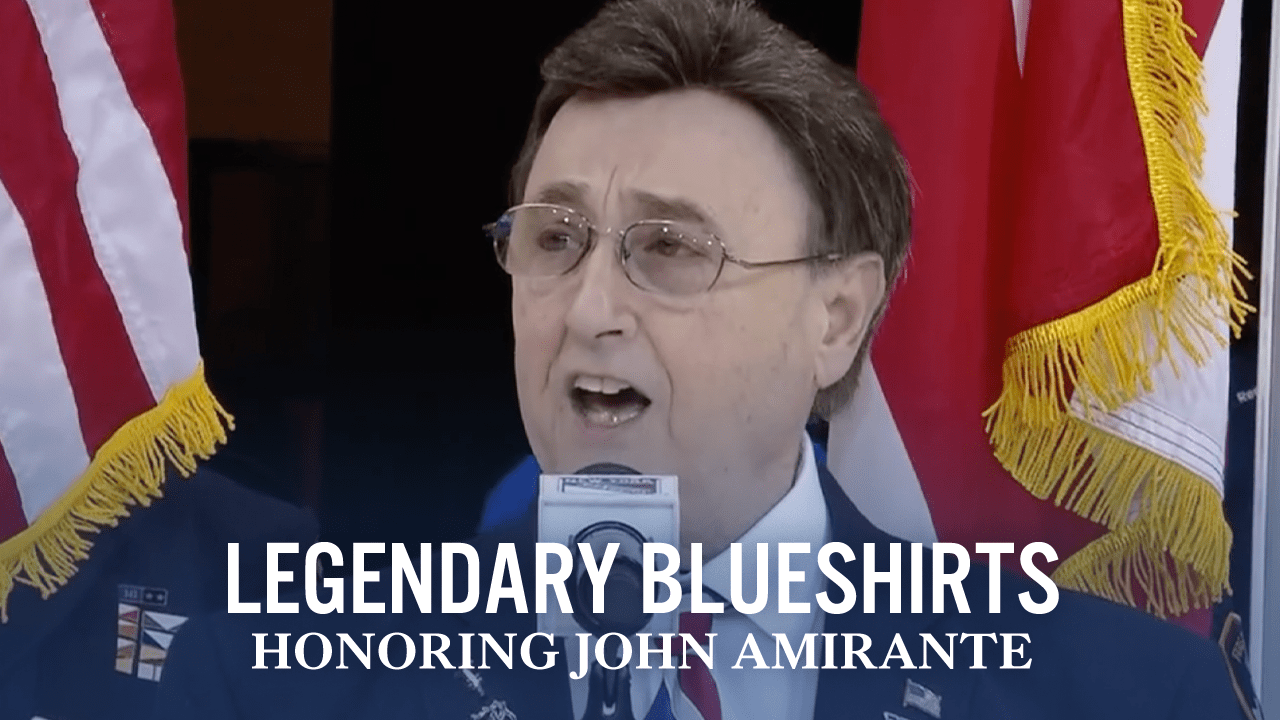 Legendary Blueshirts: John Amirante | New York Rangers