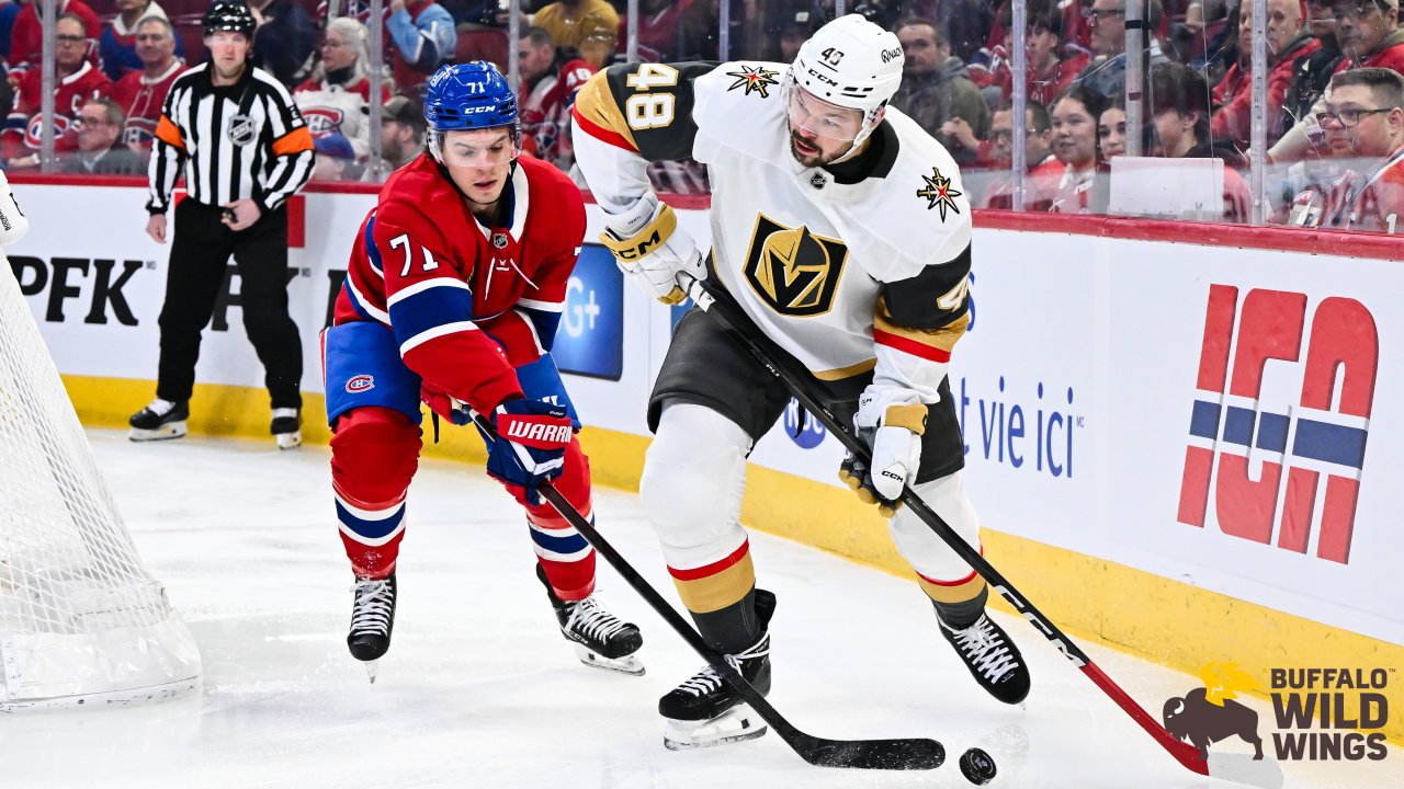 Vegas Earns Point in 3-2 Overtime to Montreal