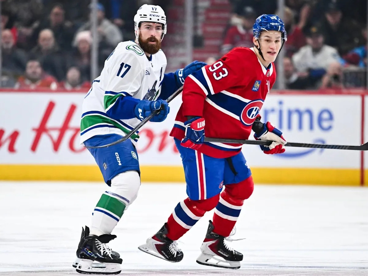 Ottawa Senators GM Steve Staios scouts Canucks trade targets in Montreal