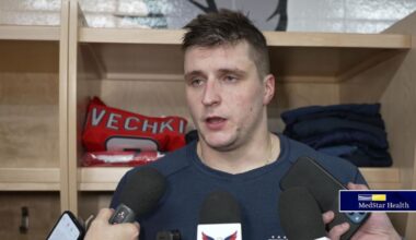 Aliaksei Protas | Postgame | Washington Capitals