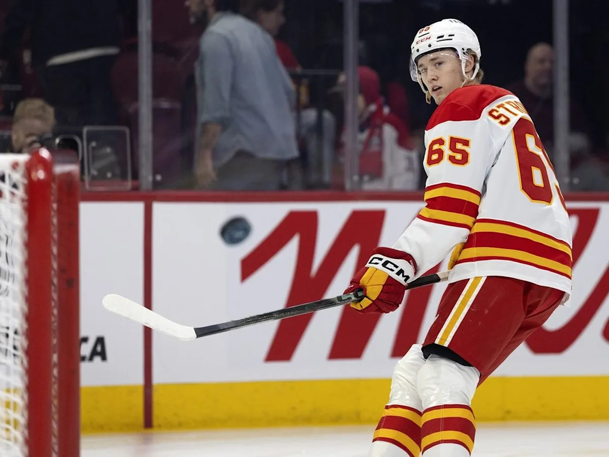 Meet William Stromgren, the Calgary Flames’ newest new guy
