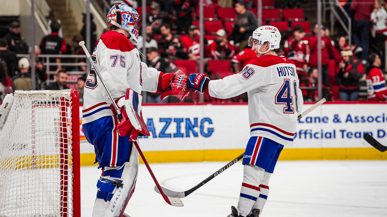 Canadiens edge Hurricanes in high-scoring game, point streak hits 7