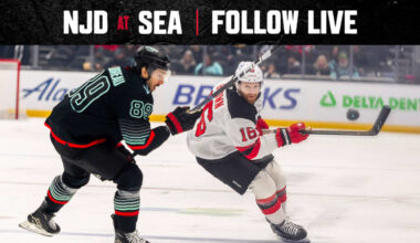 LIVE UPDATES: Devils 1, Kraken 0