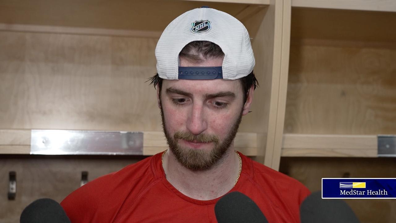 Logan Thompson | Postgame | Washington Capitals
