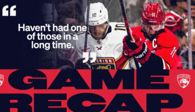 RECAP: Hurricanes 9, Panthers 1