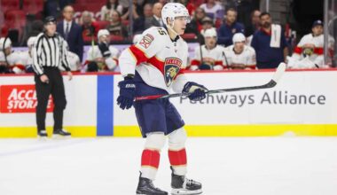 Vilmanis ‘earned some fans’ during NHL debut with Panthers
