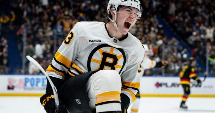 Bruins centre Minten plays hero in hometown debut