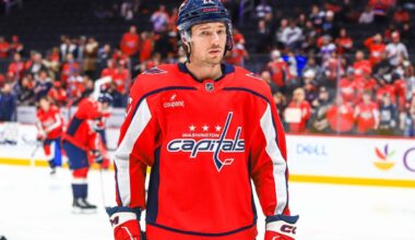 Tom Wilson, lead fashion cop of the Capitals’ kangaroo court, forced Brandon Duhaime to wear suits for two weeks after he wore an outfit he didn’t like