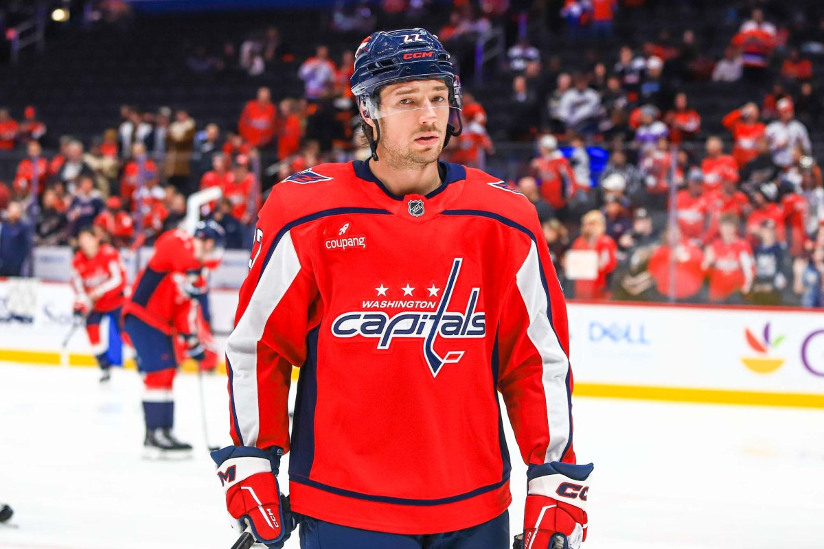 Tom Wilson, lead fashion cop of the Capitals’ kangaroo court, forced Brandon Duhaime to wear suits for two weeks after he wore an outfit he didn’t like