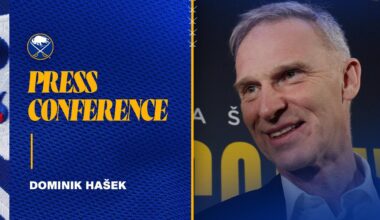 Dominik Hašek Media Availability | Buffalo Sabres
