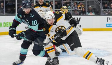 Bruins GAMETHREAD: vs. Seattle | Stanley Cup of Chowder