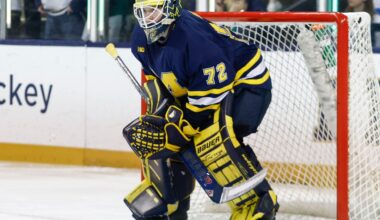 Michigan Hockey wins, but goalie Jack Ivankovic to be out ‘a long time’