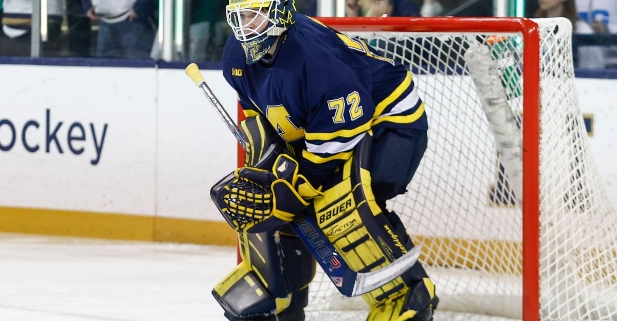 Michigan Hockey wins, but goalie Jack Ivankovic to be out ‘a long time’
