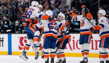 Islanders vs. Mammoth Gameday: New year, new Olympian