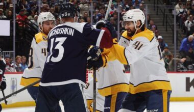 Open Thread: Colorado Avalanche vs. Nashville Predators (7:00 p.m.)