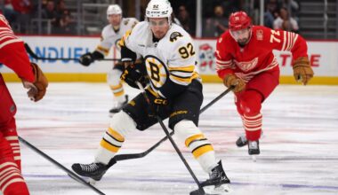 Preview: Bruins look to extend win streak with Red Wings in town