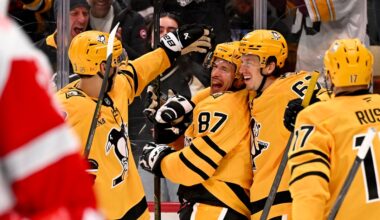 Penguins/Red Wings Recap: New year, same Sid. Crosby, Pens win in OT