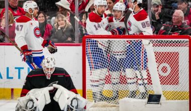 Hurricanes blow two goal lead, drop 7-5 result to Montreal