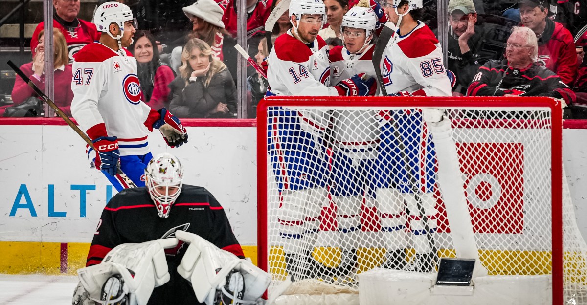 Hurricanes blow two goal lead, drop 7-5 result to Montreal