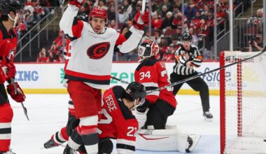 Own Goals, Dry Offense, and Goalies Out of the Net Lead to Devils’ 3-1 Loss to Hurricanes