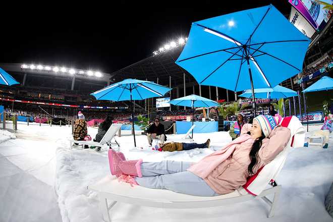 MIAMI, FLORIDA - JANUARY 02: A general view of atmosphere during the 2026 Discover NHL Winter Classic game between the New York Rangers and the Florida Panthers at loanDepot park on January 02, 2026 in Miami, Florida. (Photo by Jaylynn Nash/NHLI via Getty Images)