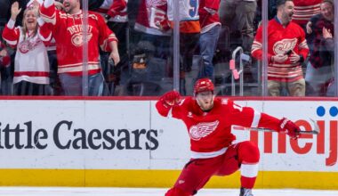 Andrew Copp scores in overtime, lifts Red Wings to 4-3 win over Hurricanes