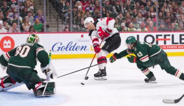 New Jersey Devils beat Minnesota Wild 5-2 to snap four-game skid