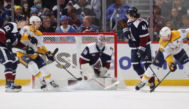 Recap: Ryan O’Reilly hat trick upends Avalanche in a 7-3 defeat