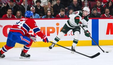 Caufield scores late winner, lifting Canadiens 4-3 over Wild