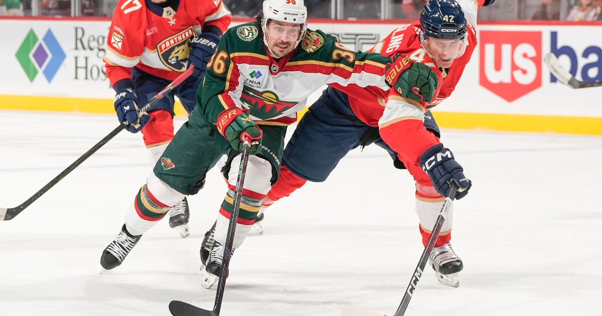 Florida Panthers beat Minnesota Wild 4-3 in overtime bout; Marchand scores twice